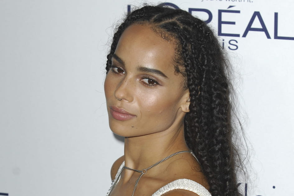 Les tresses floues de Zo&euml; Kravitz