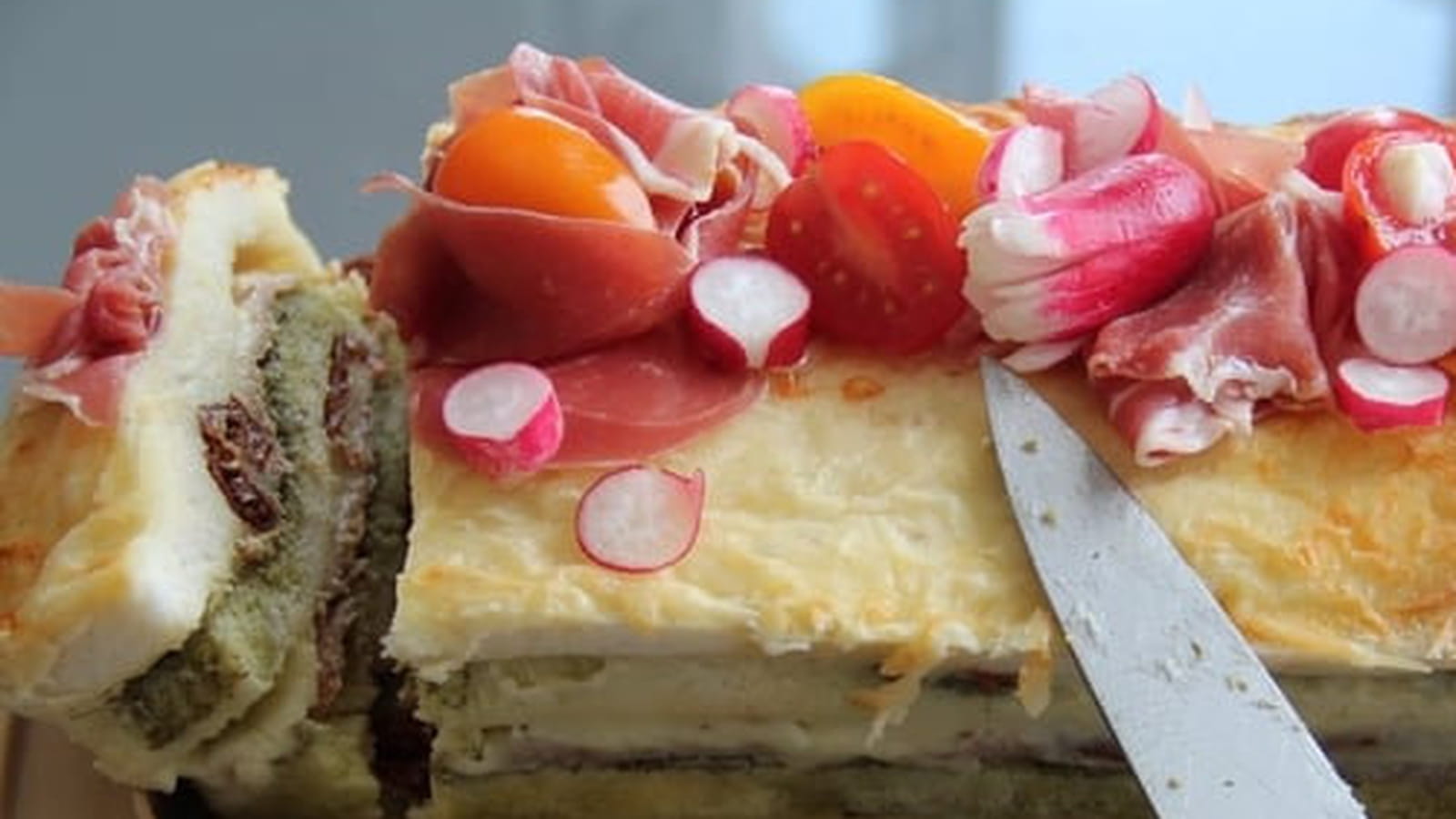 Croque cake à l'italienne