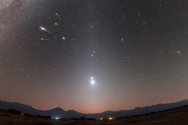 Pluie d'étoiles filantes au Chili : le grand spectacle des Êta Aquarides dans le désert
