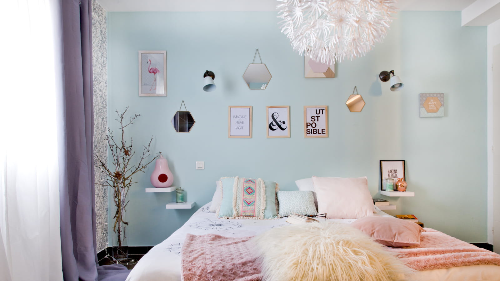 Suite parentale pastel 