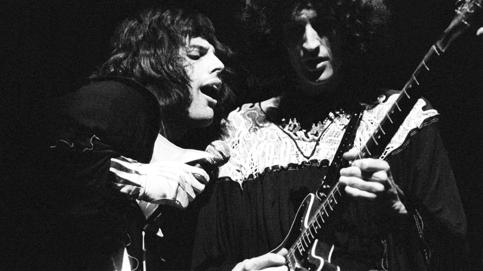 Freddie Mercury et Brian May