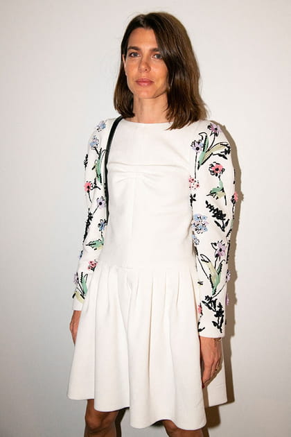 Charlotte Casiraghi au d&eacute;fil&eacute; Chanel