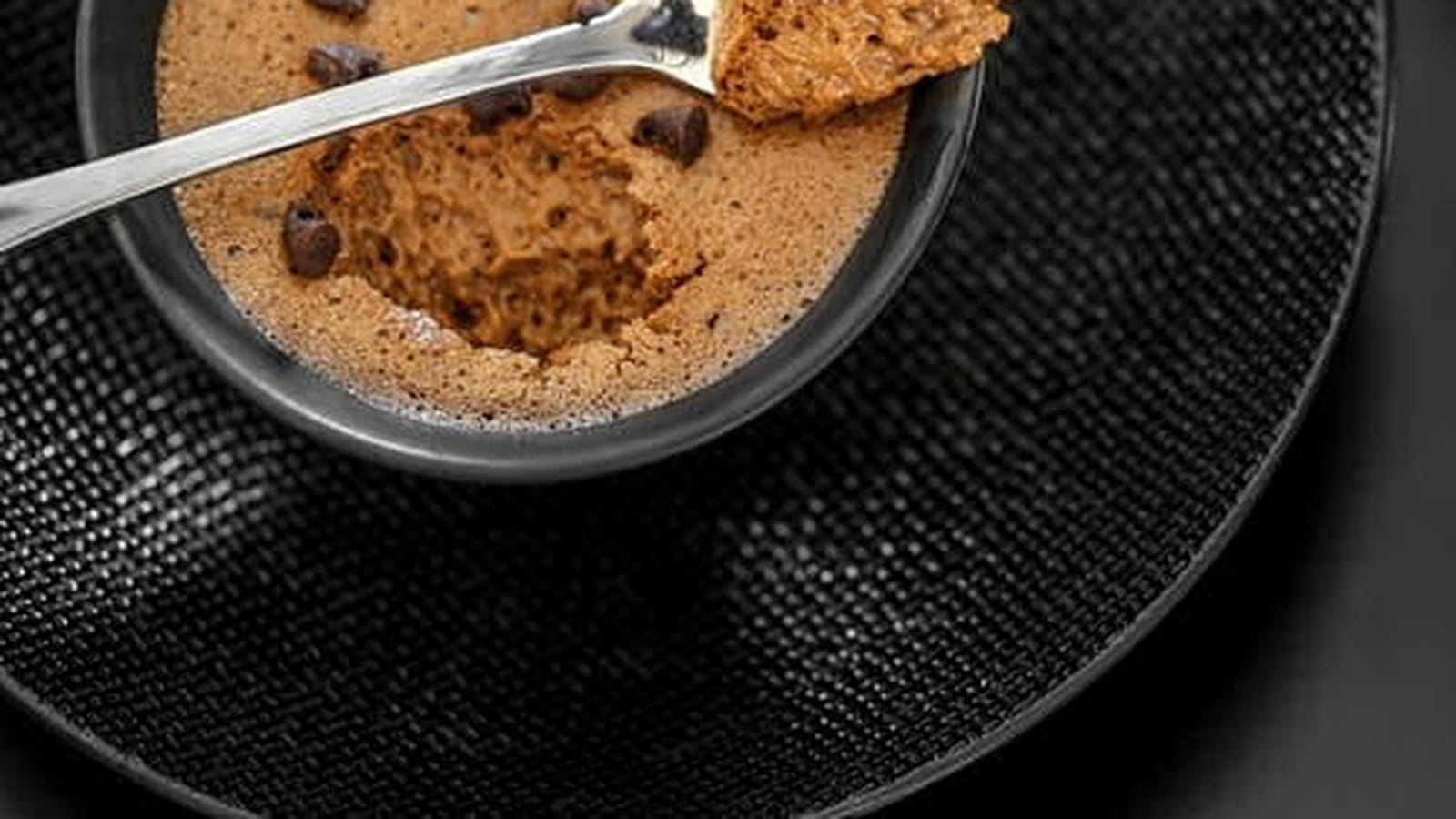 Mousse aux deux chocolats