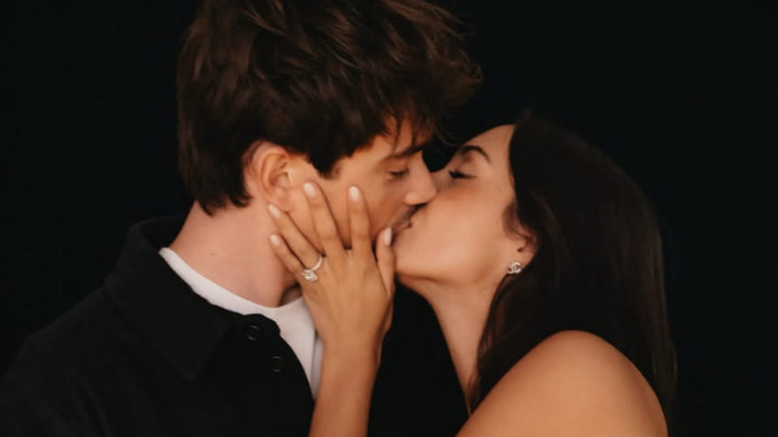 Charles Leclerc et Alexandra Saint Mleux