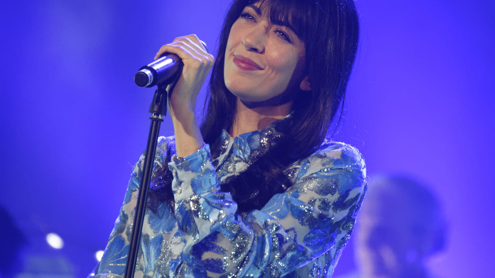 Nolwenn Leroy sur scène à l'Olympia