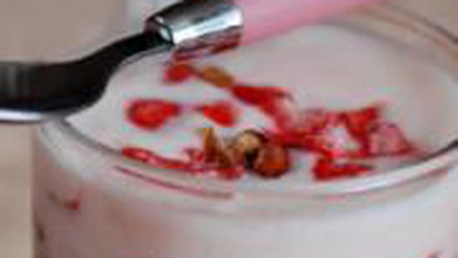 Verrine pralines roses et spéculoos