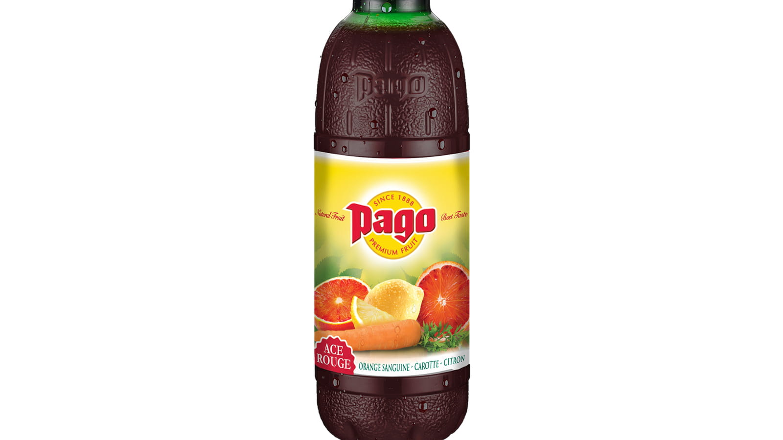 Le nouveau jus ACE rouge de Pago