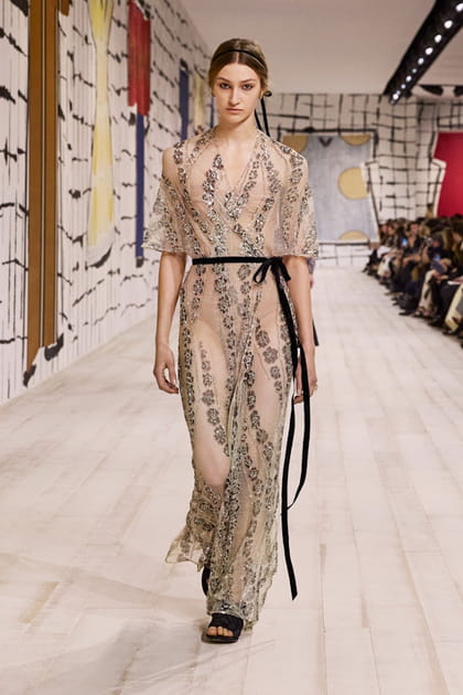 Look 7 du défilé Dior haute couture printemps-été 2024