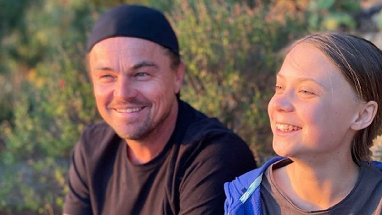 Leonardo DiCaprio et Greta Thunberg