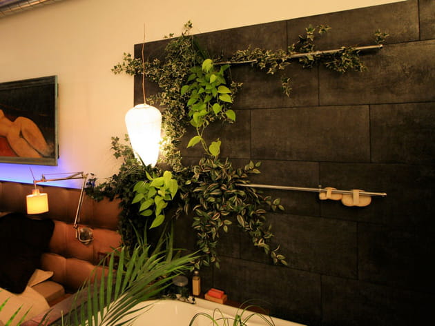 Salle de bains exotique