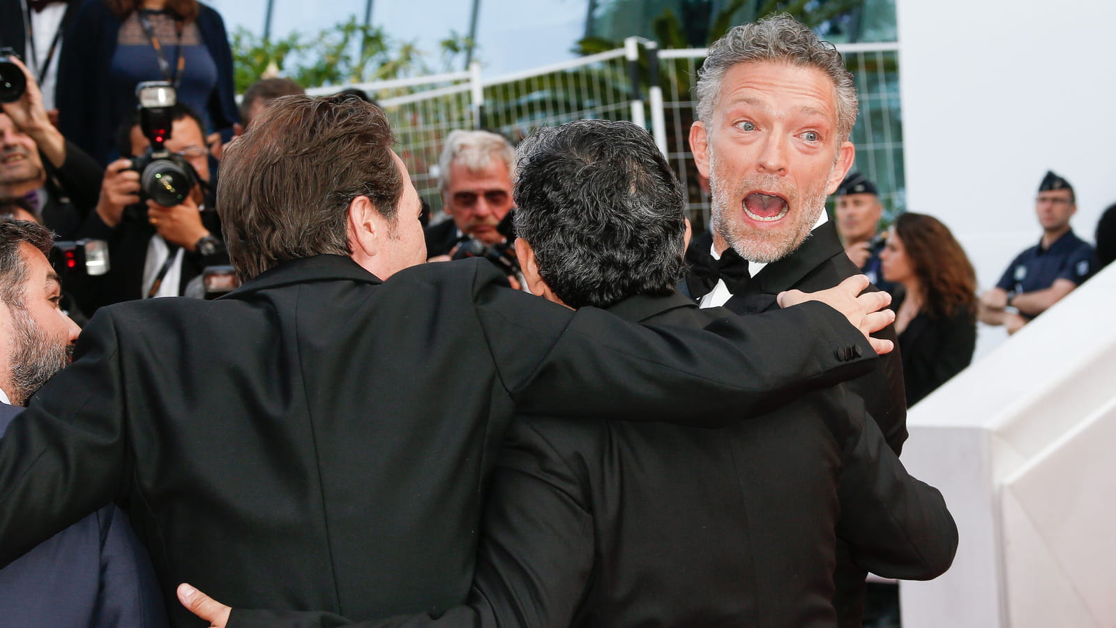 Reda Kateb, Eric Toledano, Vincent Cassel 