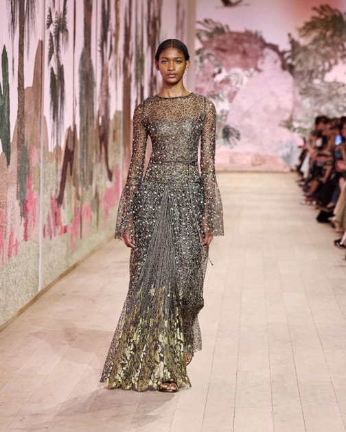 Look 33&nbsp;du d&eacute;fil&eacute; Dior haute couture automne-hiver 2023-2024