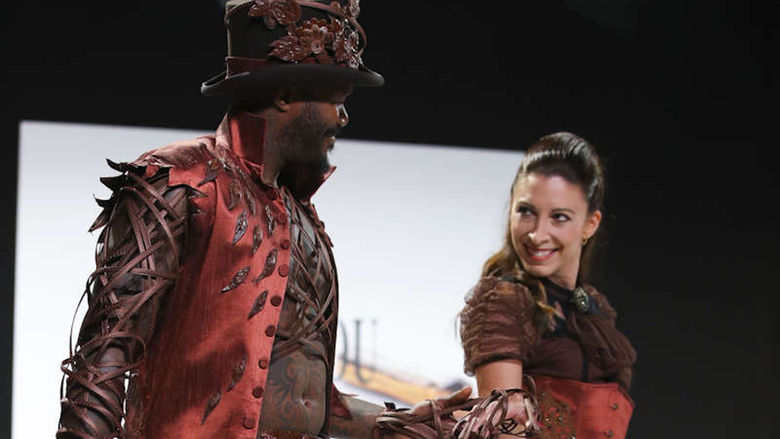 Le duo Djibril Cissé et Silvia Notargiacomo