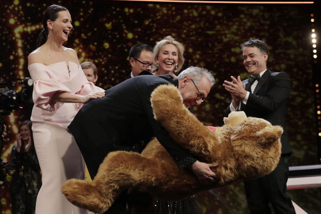 Dieter Kosslick adore son nounours g&eacute;ant&nbsp;!