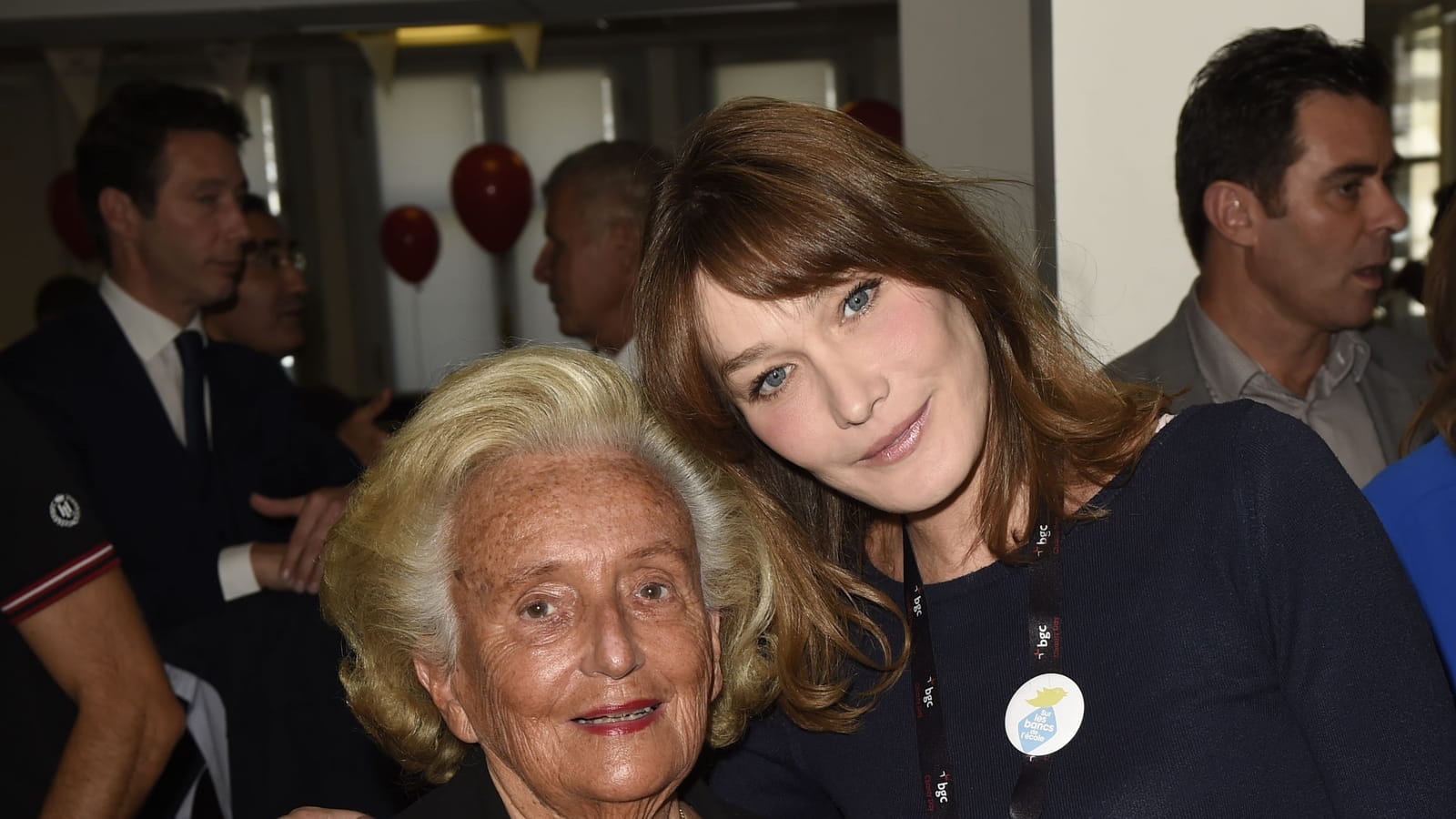 Carla Bruni-Sarkozy et Bernadette Chirac