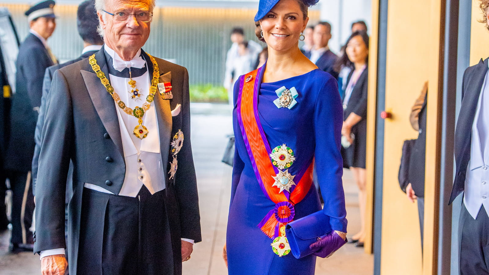 Carl Gustaf XI et Princesse Victoria 