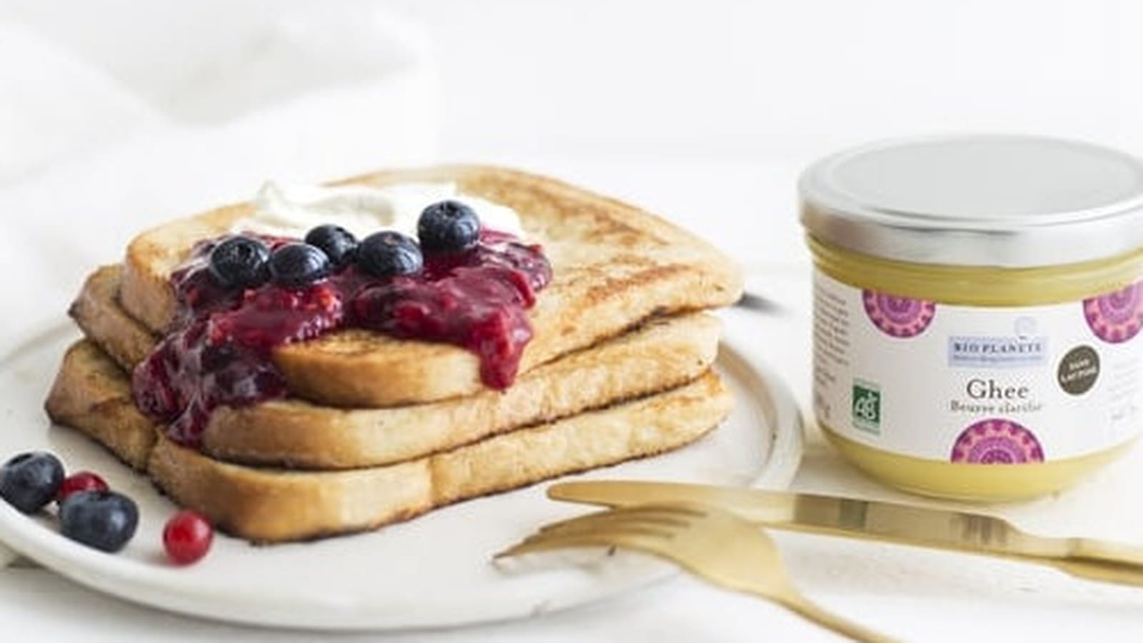 Pain perdu aux épices avec du ghee
