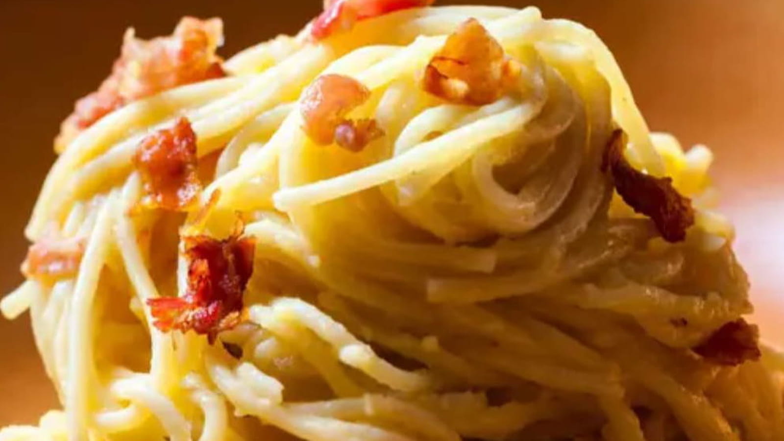 Pâtes à la carbonara au Cookeo