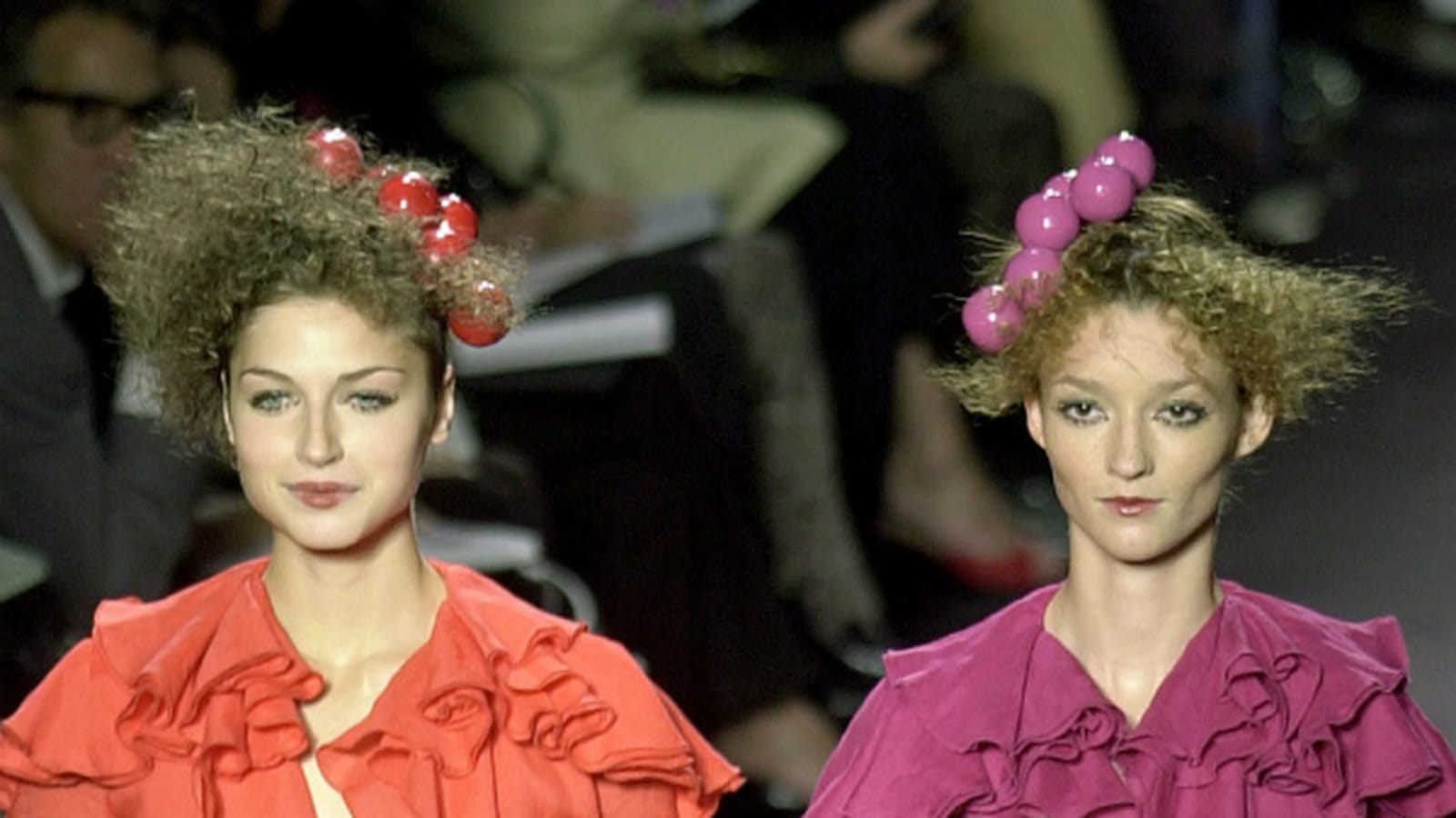 Les cheveux gaufrés