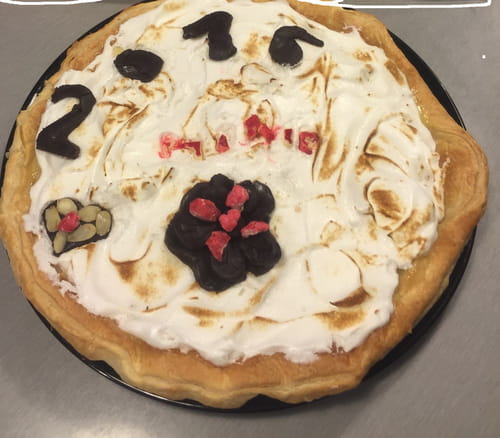Tarte ananas meringuée