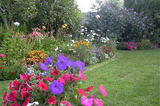 Un jardin tr&egrave;s lumineux