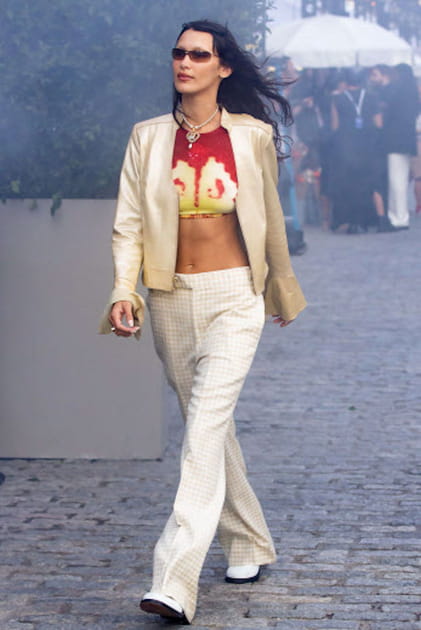 Bella Hadid &agrave; l'&eacute;v&egrave;nement Vogue World