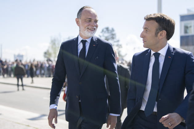 Edouard Philippe rencontre Emmanuel Macron avant le second tour