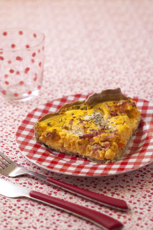 Tarte salée au potimarron