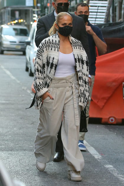 Jennifer Lopez en look casual