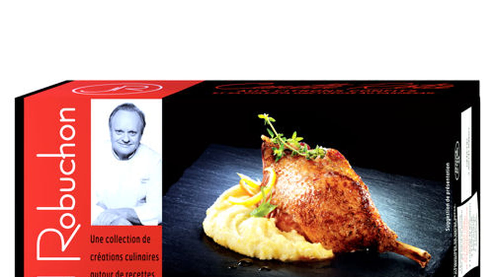 Canette rôtie de Joël Robuchon pour Fleury Michon
