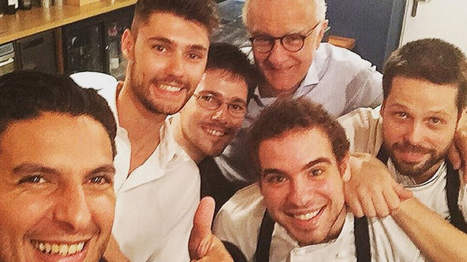 Alain Ducasse et Akrame Benallal chez A Mere