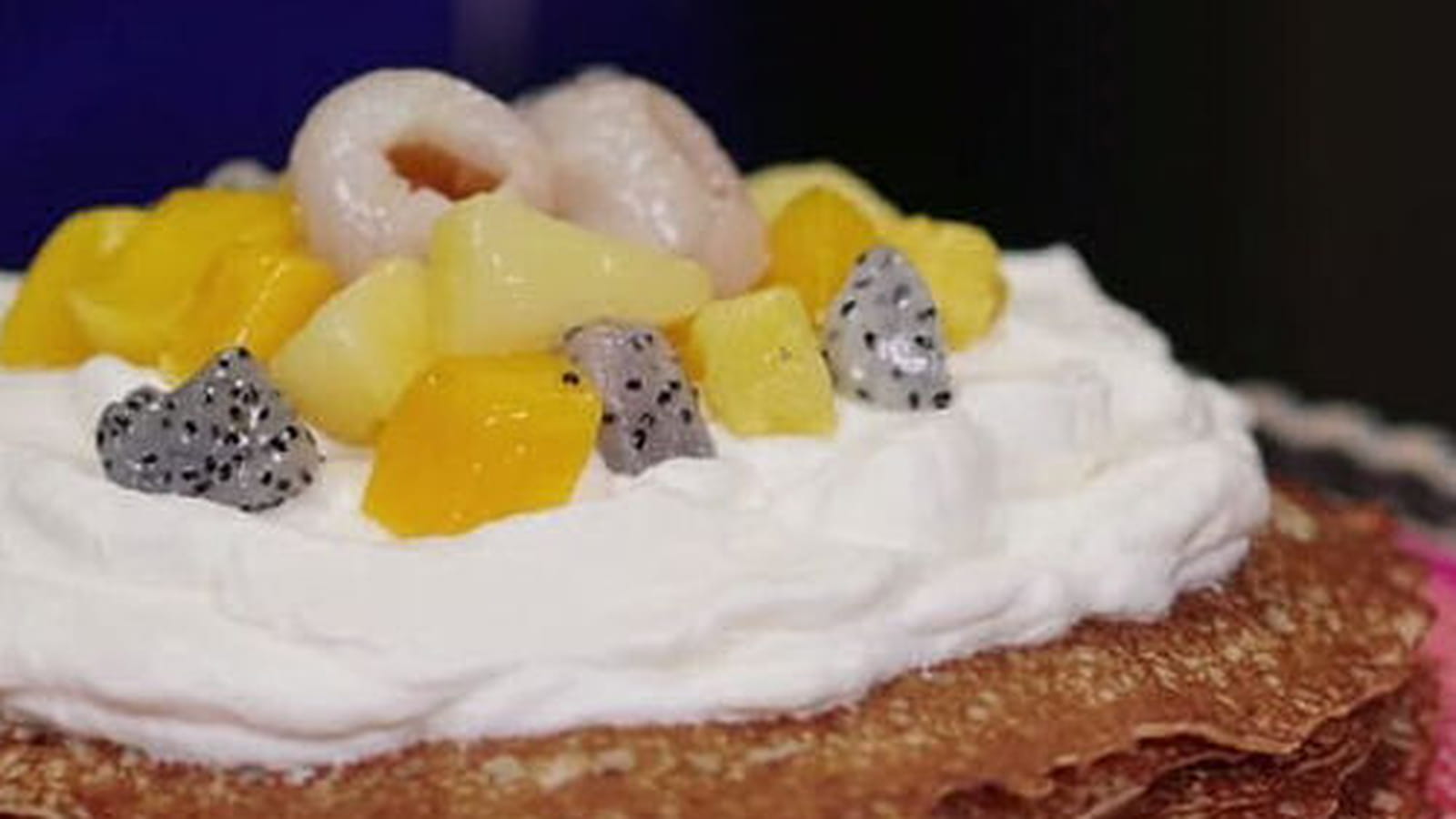 Mille-crêpes tendrement acidulé