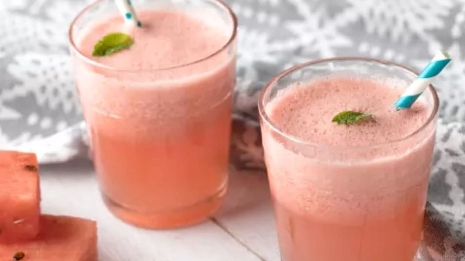 Smoothie pastèque et eau de coco (Watermelon & friends)
