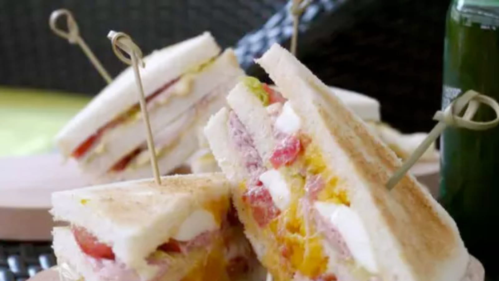 Club Sandwich bacon, jambon, oeuf : la recette facile