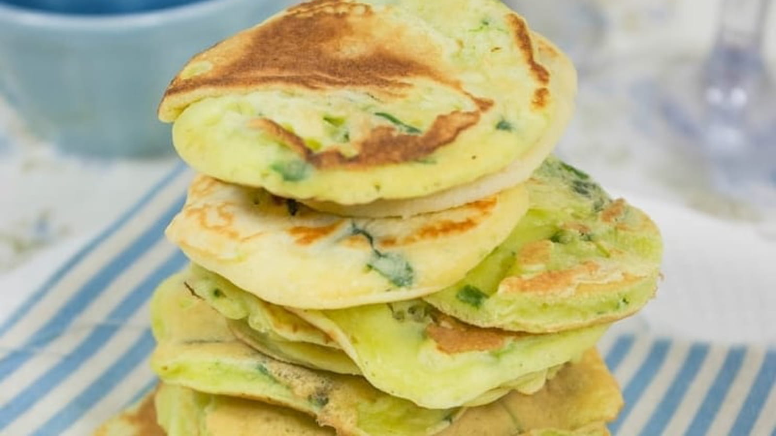 Blinis aux épinards