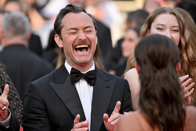 Jude Law se poile au Festival de Cannes