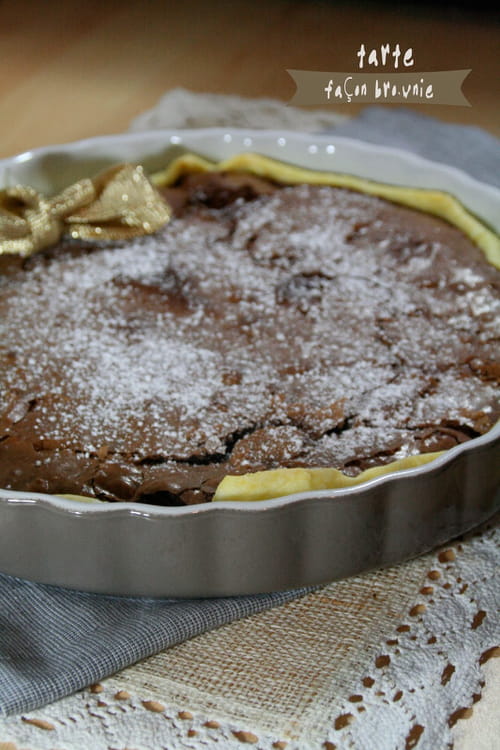 Tarte façon Brownie