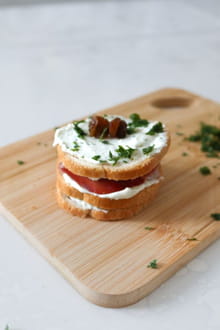 Mini sandwichs de Noël : Etape 4