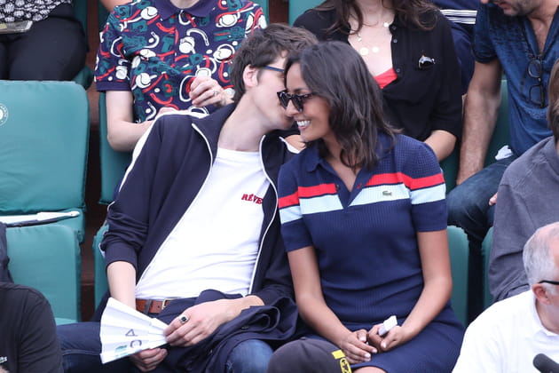 Pierre Gu&eacute;nard chuchote des mots doux &agrave; Leila Kaddour