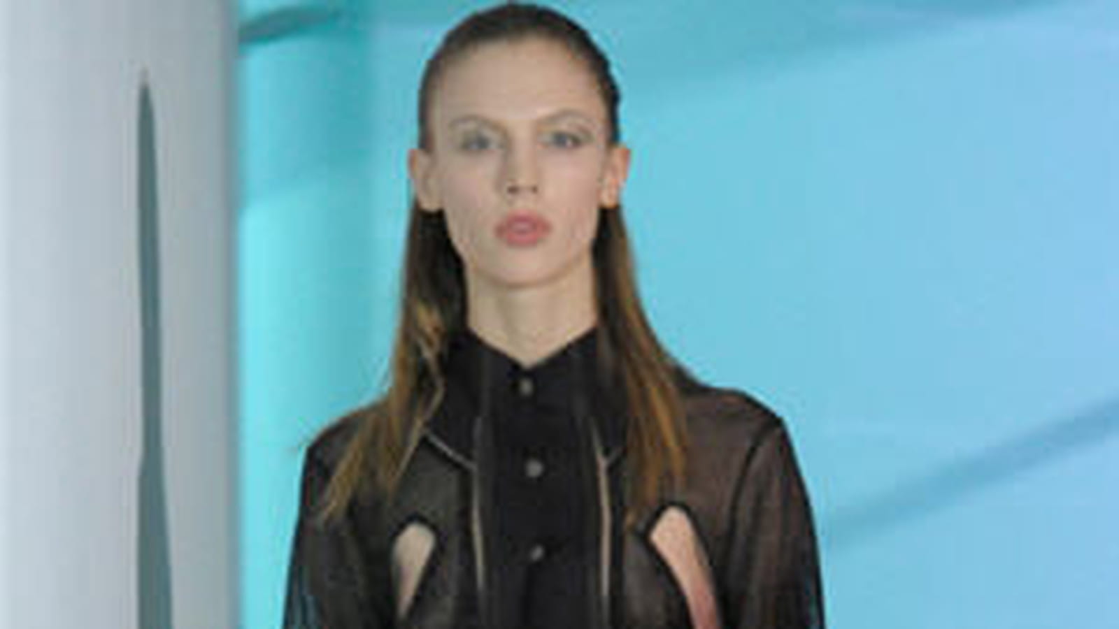 Chemise voilée