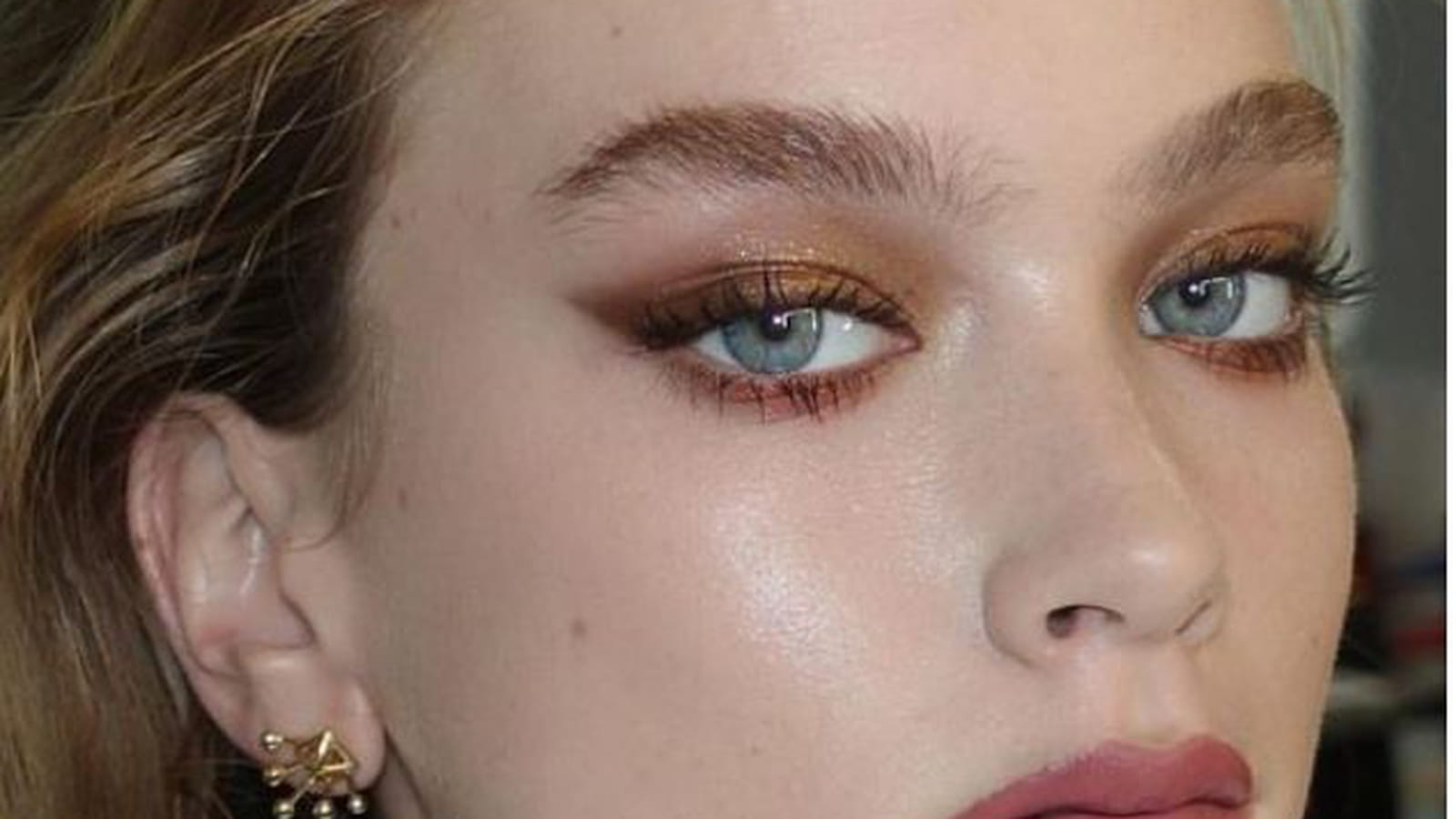 Le cat eye cuivré