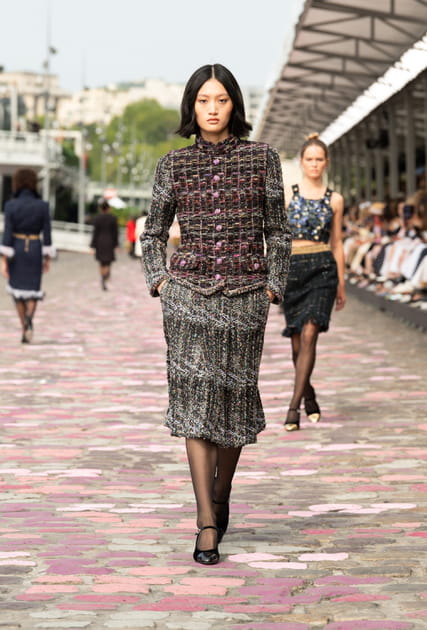 Look 13 du défilé Chanel haute couture automne-hiver 2023-2024