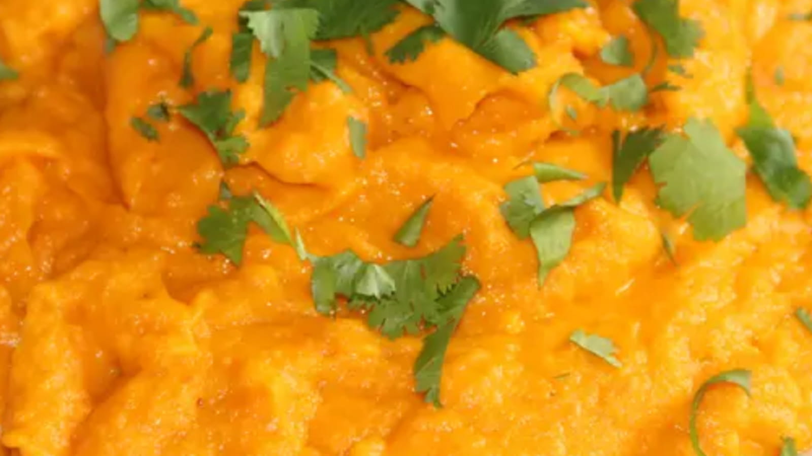 Purée de carottes, échalotes et cumin