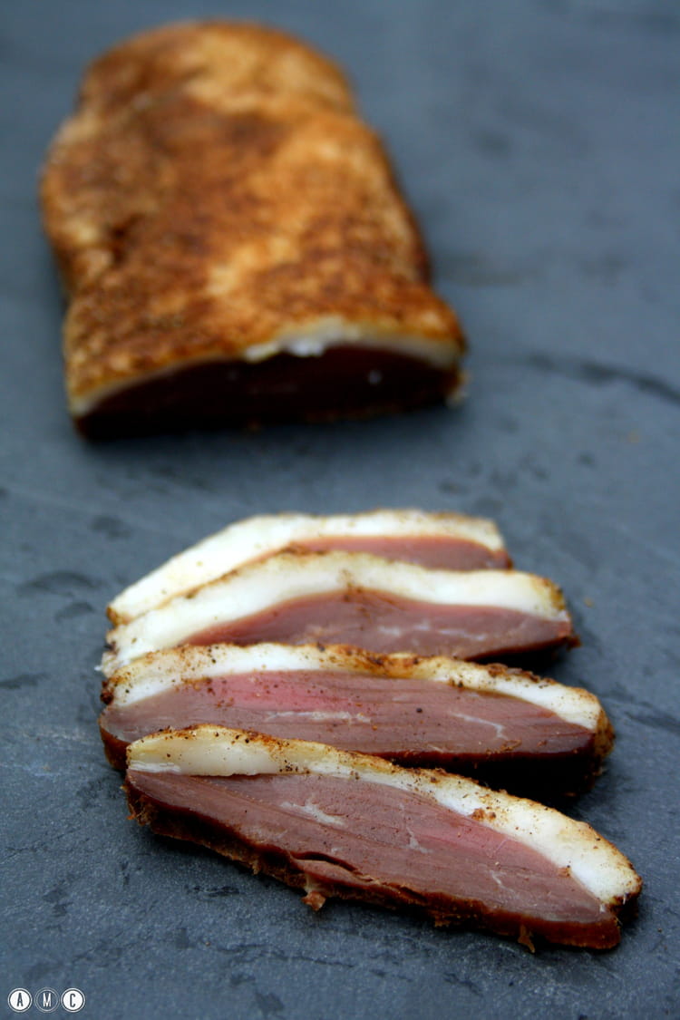 Recette de Magret de canard séché la recette facile