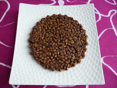 Galette vegan XXL moelleuse au blé complet soufflé et à l'orge torréfiée