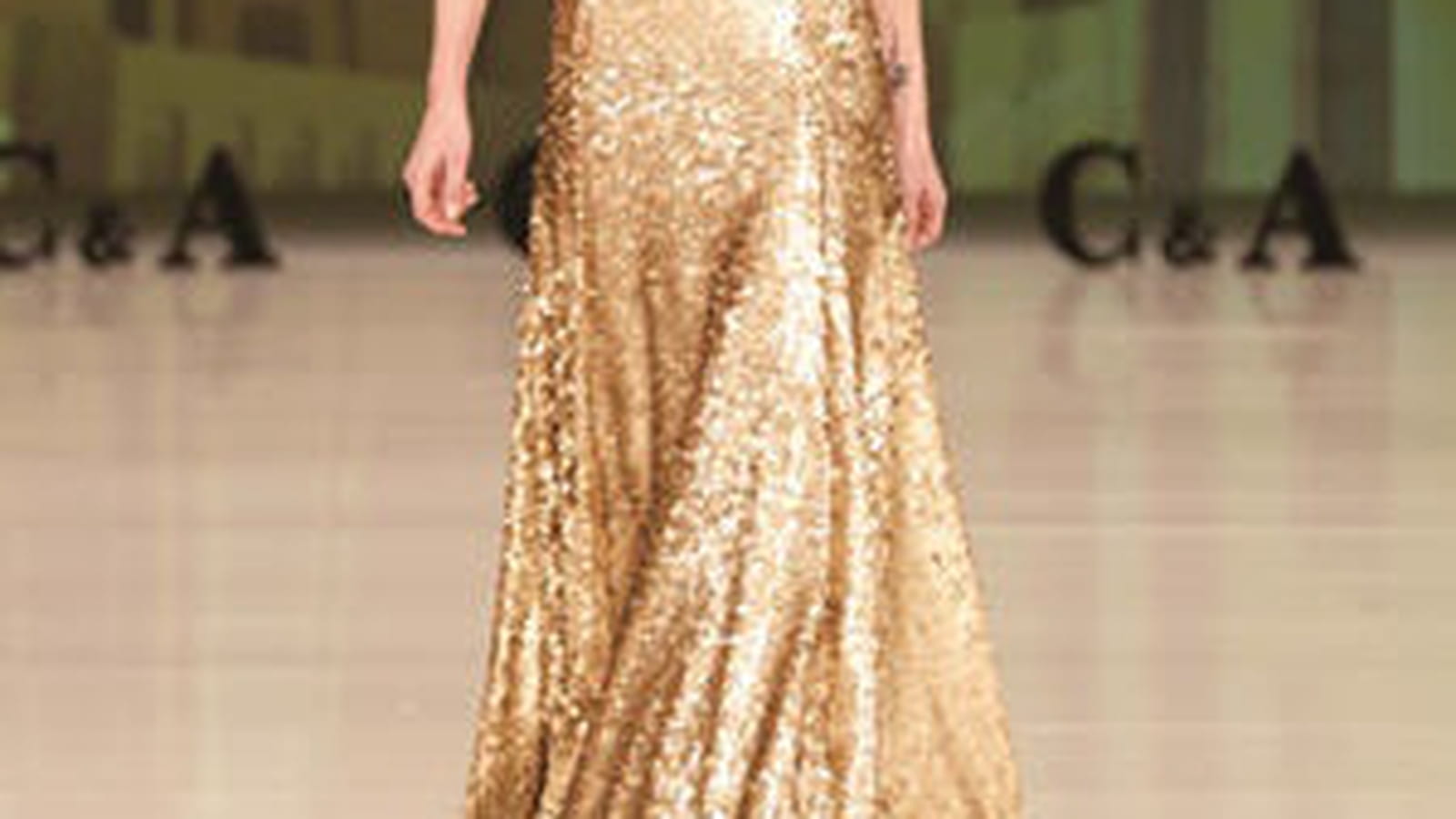 Robe pailletée de C&A