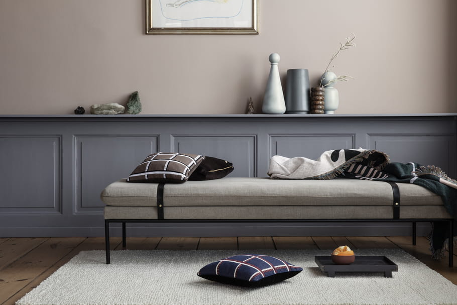 Banquette et daybed créent la tendance au salon