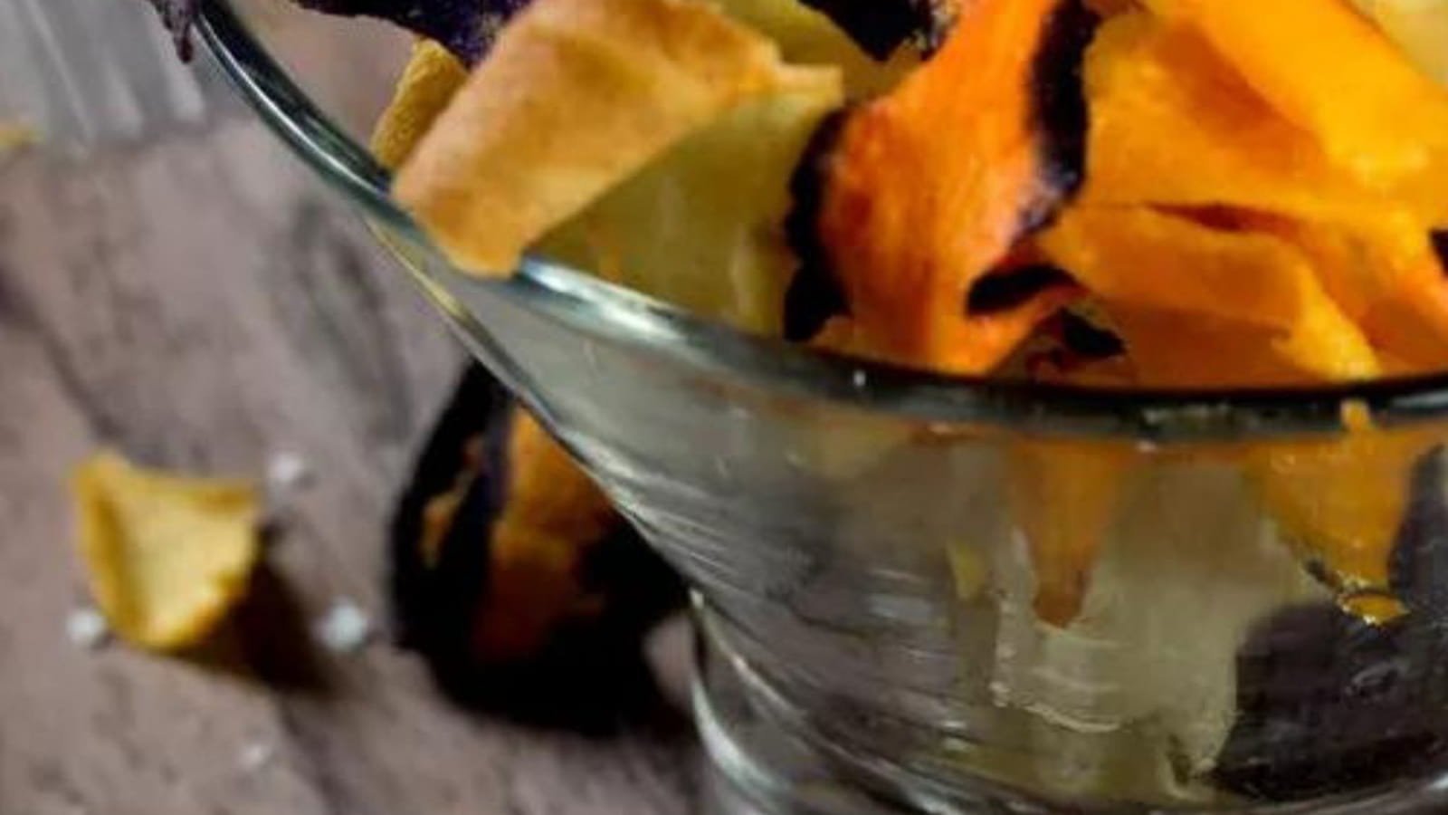 Chips de légumes d’hiver