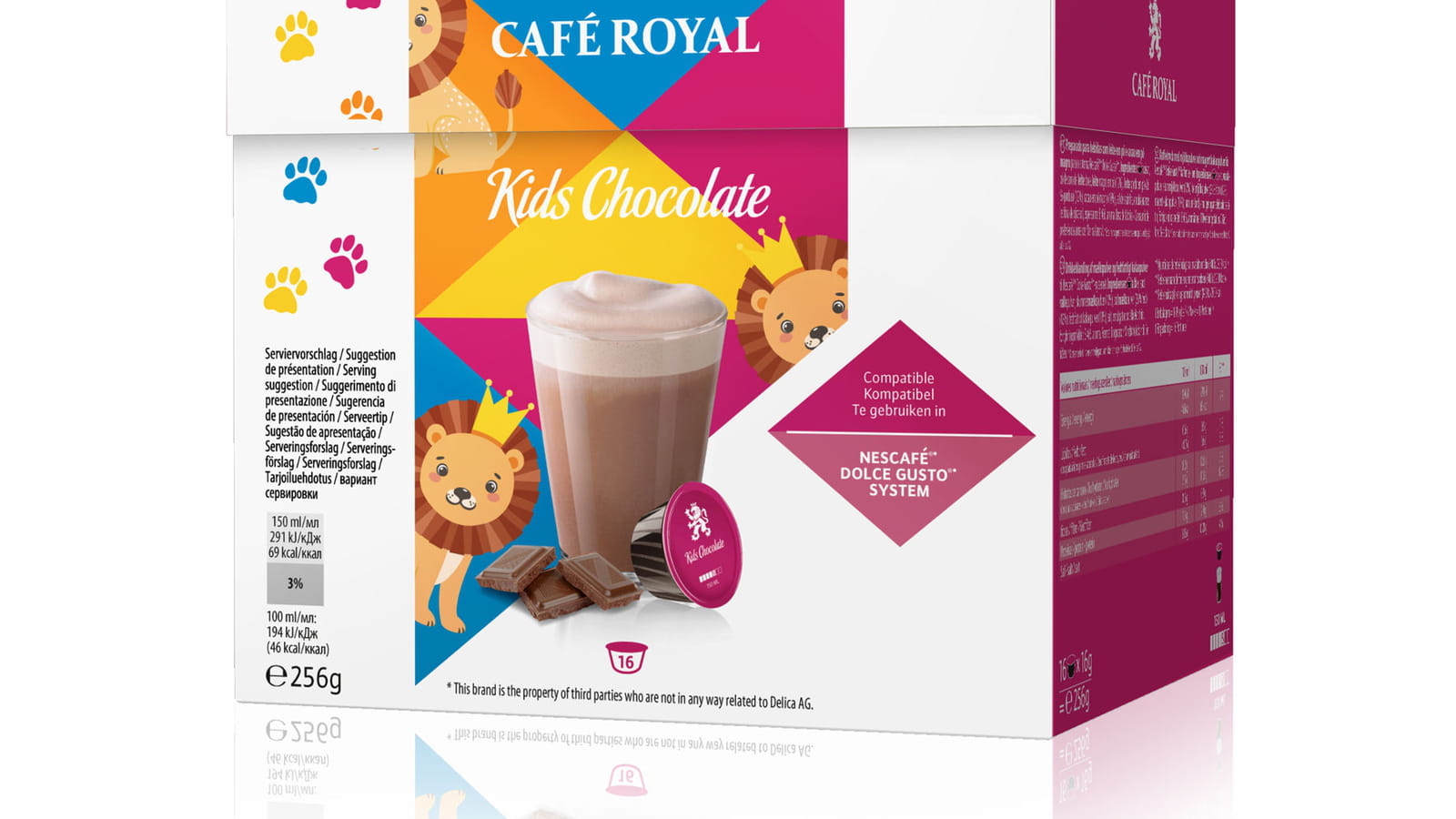 Capsules Passion Chocolat de Café Royal
