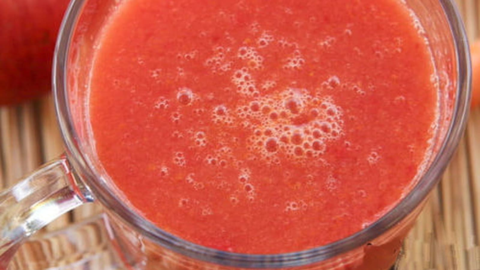 Jus pomme-carotte vitaminé